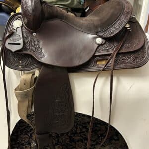 Circle Y High Horse Mineral Wells Trail Saddle, 16", Wide