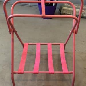 Pink Saddle Rack