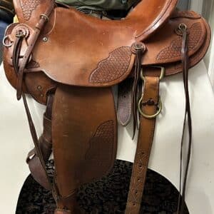McCall Lady Wade Roping Saddle, 16", Wide