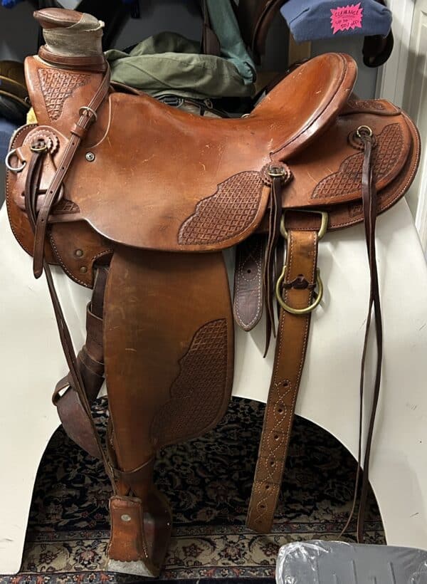 McCall Lady Wade Roping Saddle, 16", Wide