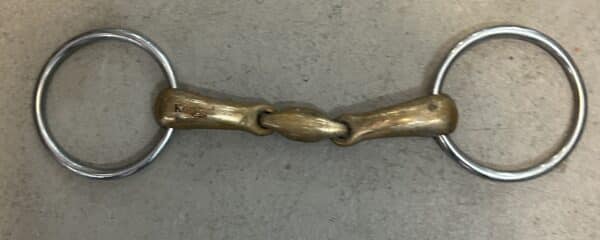 Korsteel Oval Mouth Loose Ring Snaffle, 5.25"