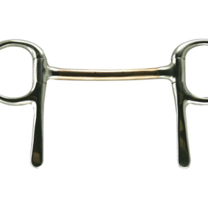 Half Cheek Copper Mullen Mouth Bit 3-3/4"