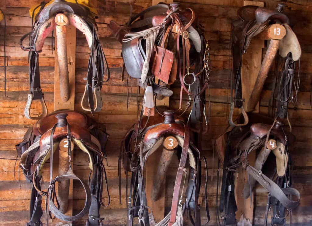 The Trainers Loft Tack Room Organization