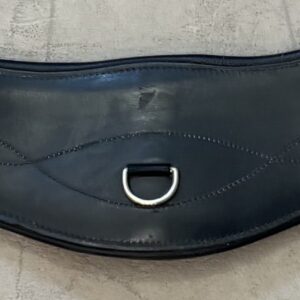 Black Custom Saddlery Contour Girth, 24