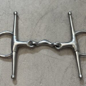 Full Cheek Half Moon Snaffle, 5"