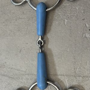 Happy Mouth 2-Ring Jointed Mouth Gag Bit, 4.5"