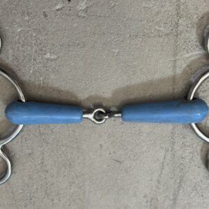 Happy Mouth 2-Ring Jointed Mouth Gag Bit, 4.5"