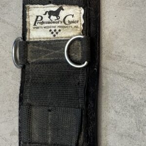 Professional Choice Dressage Girth Black,22"