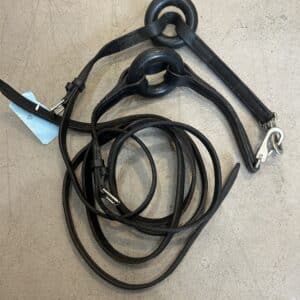 Tory Leather Donut Side Reins