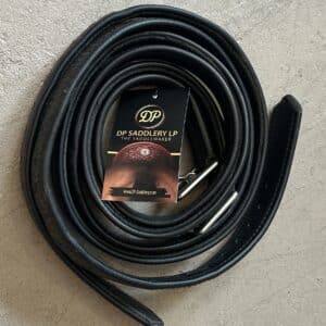 DP Saddlery Black Stirrup Leathers, 57"
