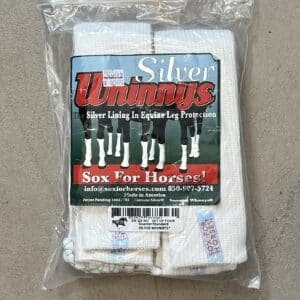Silver Whinnys Sox For Horses