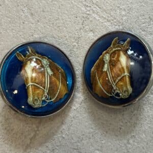 Western Headstall Conchos