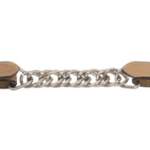 Royal King Flat Leather Curb Chain