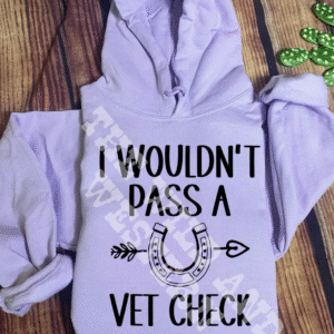 I Wouldn't Pass a Vet Check Hoodie