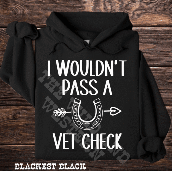 I Wouldn't Pass a Vet Check Hoodie
