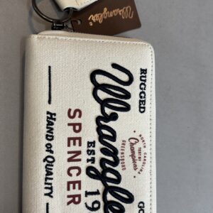 Wrangler Embroidered Canvas Wallet