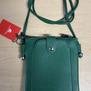 American Bling Green Aztec Cross Body Bag