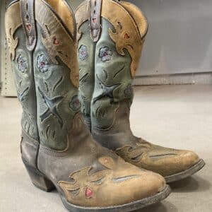 Dan Post Vintage Bluebeard Western Boots