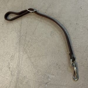 Latigo Leather Cinch Connector 