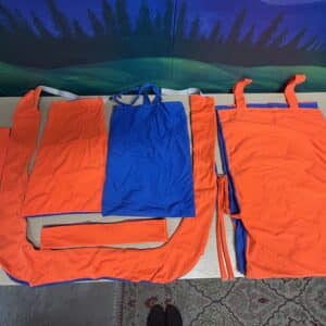 orange/blue set