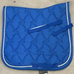 HKM Blue Dressage Saddle Pad, Pony