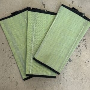 Lime Green Fly Boots, Set of 3