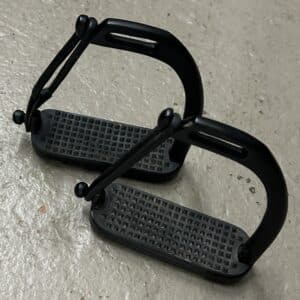 English Peacock Stirrups, 4.5"