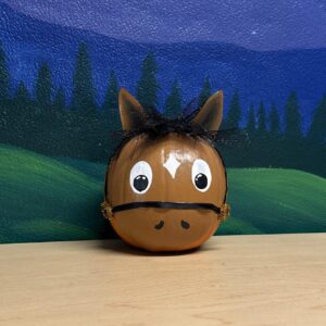 brown pony