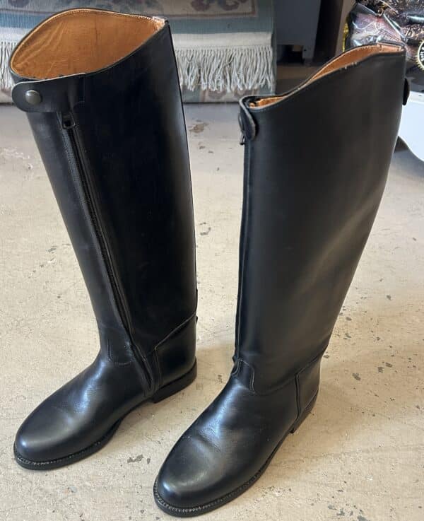 Semelle Cuir Dress Boots, 38