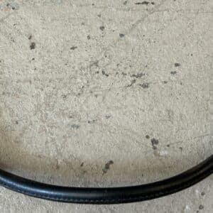 Rolled Leather Grab Strap