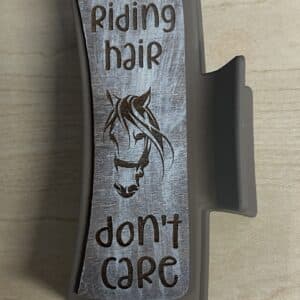 Willlow and Birch Riding Hair Don't Care Large Hairclip