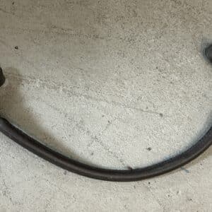 Rolled Leather Grab Strap