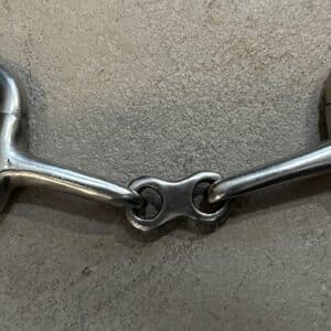 Eggbutt French Link Snaffle, 5"