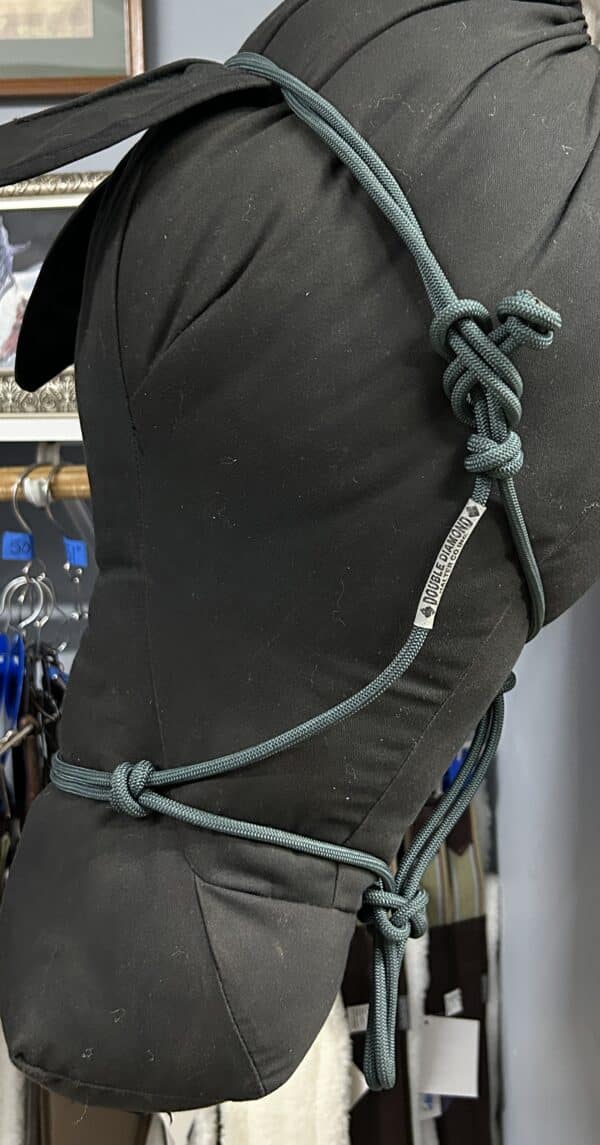 Double Diamond Rope Halter, Large Pony/Cob