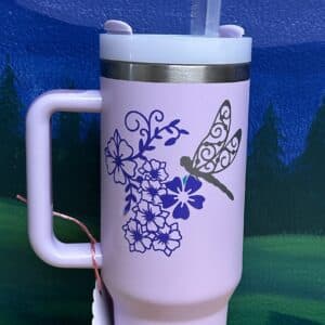 The Glass Factorie Dragonfly Hydroflow Tumbler