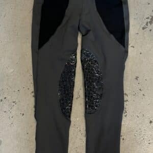 Tuffrider Silicone Knee Patch Riding Tights, XS