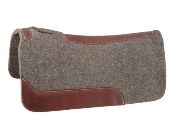 Tough1 Western Wool Pad with Wear Leathers