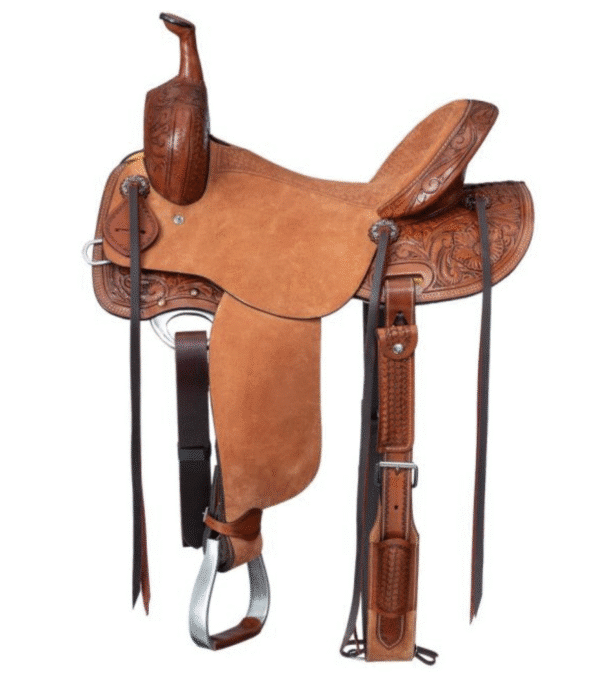 Silver Royal Bell Rock Barrel Saddle