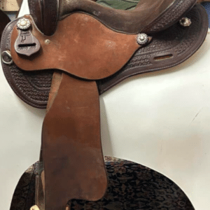 Nash Saddlery Baileys All Around Barrel Saddle, 16″, FQHB