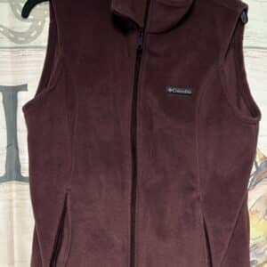 Columbia Fleece Vest, Womens Large