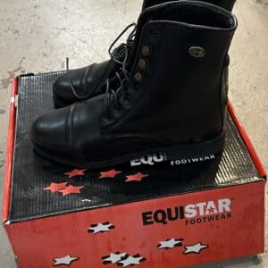 EquiStar Ladies All-Weather Lace Paddock Boots, Size 6