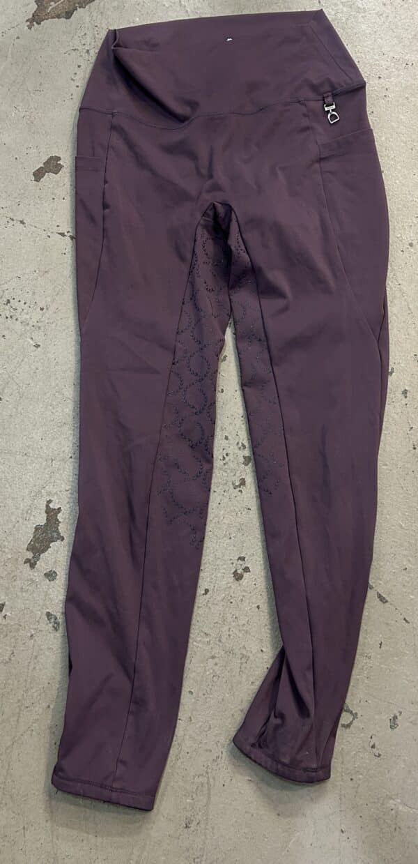Horze Gillian Silicone Full Seat Riding Tights, Size 30