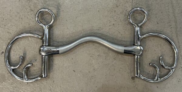 Herm Sprenger Kimblehook Satinox Mullenmouth Bit, 5"