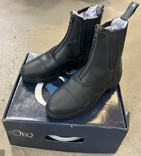 OEQ Winter Zip Paddock Boots, Women's Size 8