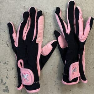 Child's Riding Gloves, Size B/Medium