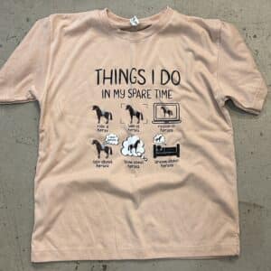 Things I Do in My Spare Time T-Shirt, Youth L