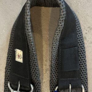 Tuffy Black Neoprene Waffle Cinch, 34"