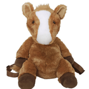 Kelley and Co Plush Horse Backpack