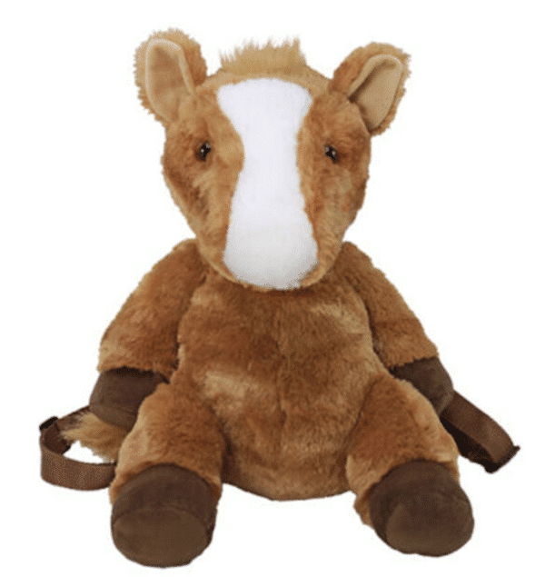 Kelley and Co Plush Horse Backpack