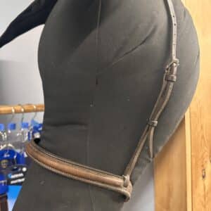 English Brown Leather headstall, Full